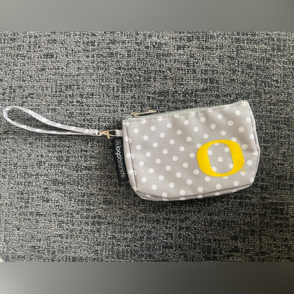 Logobrands Oregon Ducks Women’s Wristlet Handbag - Picture 6 of 10